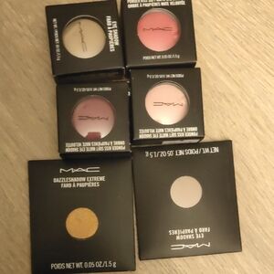 MAC Cosmetics Eyeshadow Collection - Gold, Pink, Purple Hues